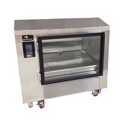 Carter-Hoffmann GC11 Undercounter Non-Insulated Mobile Growing Cabinet w/ 2 Growing Flat Capacity, 120v, 120 V, Stainless Steel