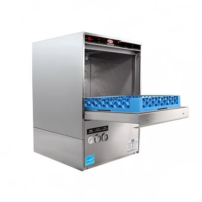 CMA Dishmachines UC65E-M2 High Temp Rack Undercounter Dishwasher w/ 30 Racks/hr Capacity, Built-in Booster, 208v/1ph, Stainless Steel