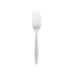 Empress E178001 (41733) Medium Weight Disposable Forks - Plastic, White, Wrapped