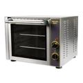 Equipex FC-280 Quarter-Size Countertop Convection Oven, 208 240v/1ph, Thermostatic Controls, Stainless Steel