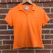 Lilly Pulitzer Tops | Lilly Pulitzer Collared Short Sleeve Polo Orange Size Medium | Color: Orange | Size: M