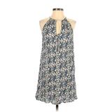 MNG Casual Dress - Popover: Ivory Floral Dresses - Women's Size X-Small