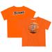 Toddler Orange Cal State Fullerton Titans Dripping Basketball T-Shirt