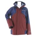 Columbia Men's Bugaboo II Fleece Interchange Jacket (Size 1X) Elderberry/Collegiate navy, Polyester,Nylon