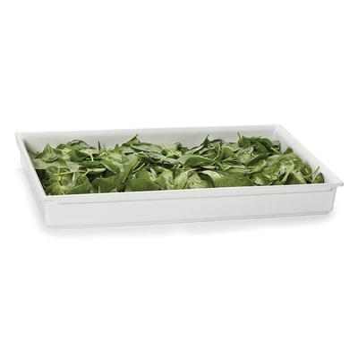 Bugambilia CIH1F-WW 2 1/2"D Full Size Food Pan - Resin Coated Aluminum, White