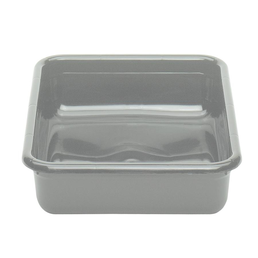 Cambro 1722CBP180 Cambox 22" x 17" x 5" Light Gray Polyethylene Plastic Bus Tub