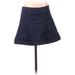 Old Navy Casual A-Line Skirt Mini: Blue Print Bottoms - Women's Size Medium