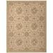 Aubusson Weave 982860 8 x 10 ft. Reims Flat Woven Area Rug Ivory & Gold