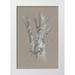 Harper Ethan 11x14 White Modern Wood Framed Museum Art Print Titled - Chalk Birch Study I