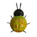 iOPQO Hangs Garden Beetle Art Outdoor Garden Backyard Metal Animal Decoration Gift Beetle Art Small Yellow 7.5*8*4cm Yellow