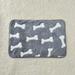 Soft Fleece Cartoon Warm High Quality Flannel Print Doggy Mat Pet Sleep Mat Pet Blankets Warm Pet Supplies S BONE