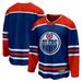 Men's Fanatics Branded Royal Edmonton Oilers Home Breakaway Blank Jersey