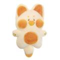 EUBUY Soft Cat Plush Toy Cute Cat Plush Doll Stuffed Cat Plush Pillow for Hugging 15.7 Beige Gold