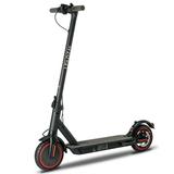 Boajf Electric Scooter Adults 8.5 Inch Inner Honeycomb Tire Electric Scooter with 36V 10Ah lithium Battery electric scooter for kids with 220 Lbs Weight Limit 350W Motor for 15.5 Mph Black