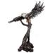 Foundry Select Eagle Statue Wood in Black/Brown | 42.1 H x 24.8 W x 58.9 D in | Wayfair 4B6CB57403DD4C5AAB1D368B71F6637E