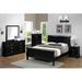 Darby Home Co Saigo King Sleigh Bed Wood in Black/Brown | 50 H x 80 W x 80 D in | Wayfair 6260AB1DC0E04DB6941426499C5C2EA8