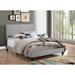 Ebern Designs Hristache Twin Standard Bed Wood & /Upholstered/Microfiber/Microsuede in Brown | 50 H x 46 W x 84 D in | Wayfair