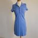 Ralph Lauren Dresses | Nwot Ralph Lauren Blue Cotton Mesh Polo Dress Size:M | Color: Blue/Yellow | Size: M