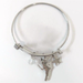 Disney Jewelry | Disney La Silver-Tone Tinkerbell Charm Bracelet Rhinestone | Color: Silver | Size: Os
