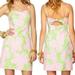 Lilly Pulitzer Dresses | Lilly Pulitzer Limeade Cheat Ya Mccallum Dress | Color: Green/Pink | Size: 4