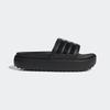 Badesandale ADIDAS SPORTSWEAR "PLATFORM ADILETTE", Gr. 39, schwarz (core schwarz, core schwarz, core schwarz), Synthetik, sportlich, Schuhe