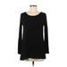 Old Navy Long Sleeve T-Shirt: Black Tops - Women's Size Medium