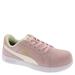 PUMA Safety Iconic Suede Low SD Comp Toe - Womens 11 Pink Boot Medium