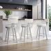 Amisco Morgan Swivel Counter and Bar Stool