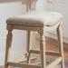 Hayes Big and Tall Backless Rustic Farmhouse Counter Stool