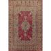 Tabriz Persian Vintage Area Rug Handmade Living Room Wool Carpet - 9'10" x 13'0"