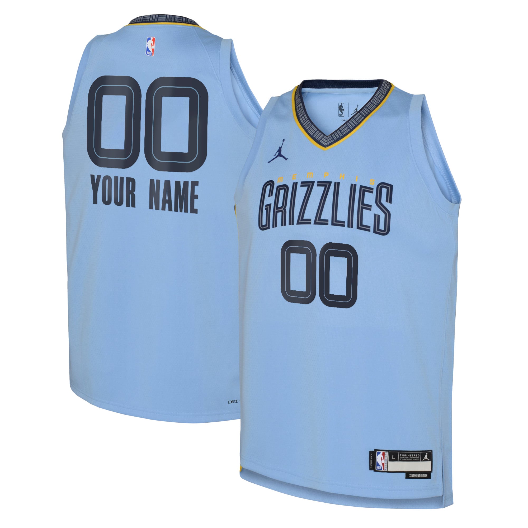 Memphis Grizzlies Jordan Statement Swingman Trikot 22 – Individuell – Jugend