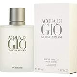 Acqua Di Gio Cologne by Giorgio Armani 3.4 Oz EDT Spray for Men