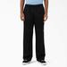 Dickies Men's Skateboarding Summit Relaxed Fit Chef Pants - Black Size S (WPSK44)