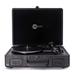 Arkrocket Audio Arkrocket Curiosity Bluetooth Turntable Retro Suitcase 3-Speed Record Player w/ Built-in Speakers in Black | Wayfair AR108A-WBL