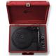 Arkrocket Audio Arkrocket Curiosity Bluetooth Turntable Retro Suitcase 3-Speed Record Player w/ Built-in Speakers in Red | Wayfair AR108A-VWN