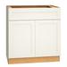 Dwelling Cabinet Co Livingston 36" W X 34.5" H X 24" D Fully Assembled 2-Door Base Cabinet w/ Drawer & Adjustable Shelf | Wayfair B33-CFO15-P-PA-A