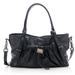 Burberry Bags | Burberry Curzon Black Leather Drawstring Satchel Messenger Shoulder Tote Bag | Color: Black | Size: Os