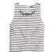 J. Crew Tops | J Crew Striped Sleeveless Embellished Top | Color: Blue/White | Size: S