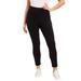 Plus Size Women's Essential Cropped Legging by June+Vie in Black (Size 26/28)