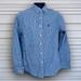 American Eagle Outfitters Shirts | American Eagle Outfitters Pin-Striped / Long Sleeve Button Up Shirt Mens (S) | Color: Blue/White | Size: S