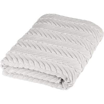 Duschtuch ROSS "Sensual 9001", grau (chrom), B:75cm L:140cm, Frottier, Obermaterial: 100% Baumwolle, Handtücher (Packung), 100% Baumwolle Image