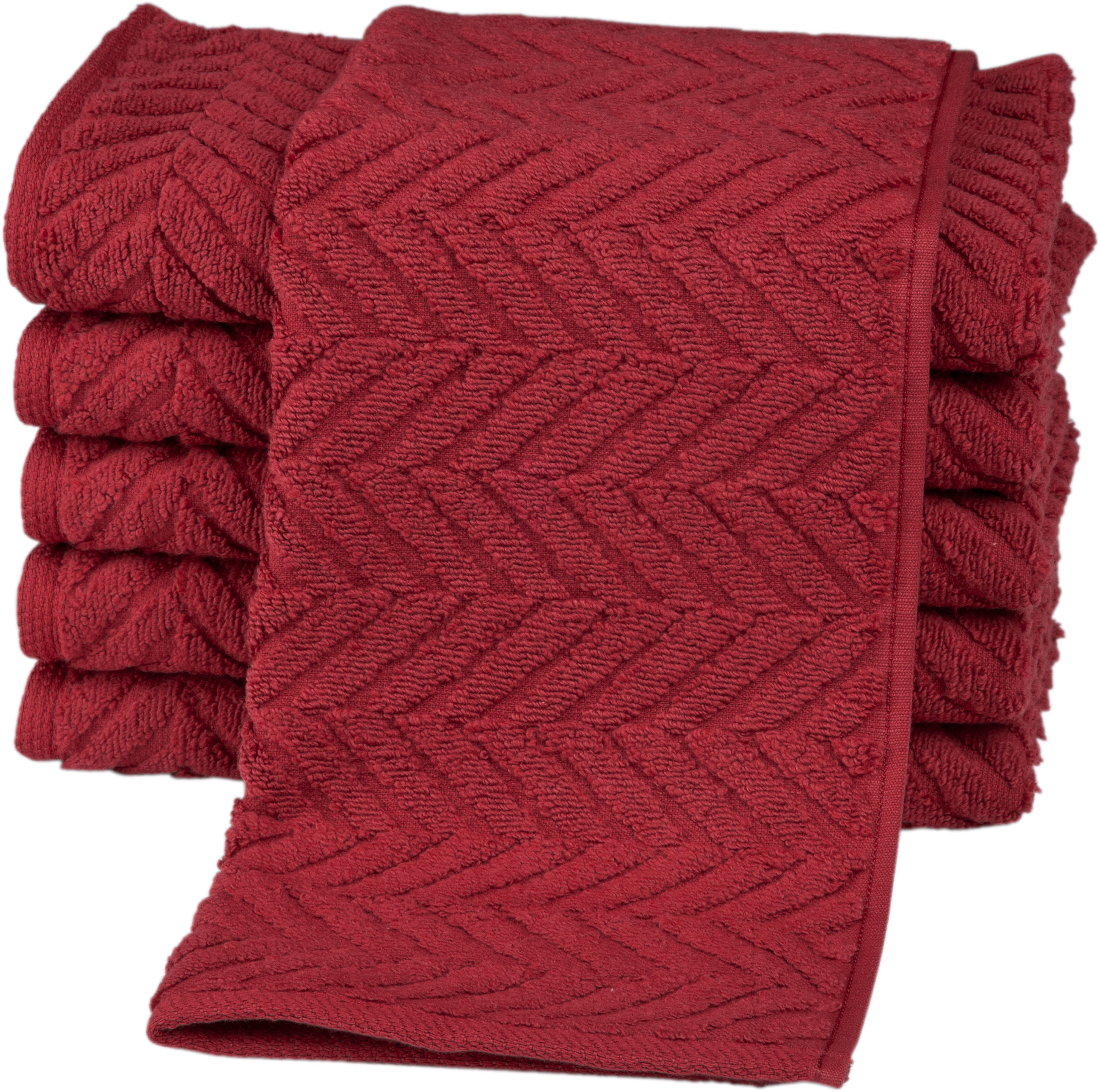 Gästehandtücher ROSS "Sensual 9001", rot (vino), B:30cm L:50cm, Frottier, Obermaterial: 100% Baumwolle, Handtücher, 100% Baumwolle Image