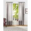 Vorhang "Lanea" Gr. 1, grau, B:135cm H:145cm, Baumwolle, Polyester, LEGER HOME BY LENA GERCKE, Gardinen, Leinenoptik, 1 Schal, verschiedene Größen