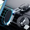 Support de téléphone magnétique pour voiture support de smartphone rotatif support de téléphone