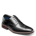 Nunn Bush Centro Flex Wing Tip Oxford - Mens 11.5 Black Oxford Medium