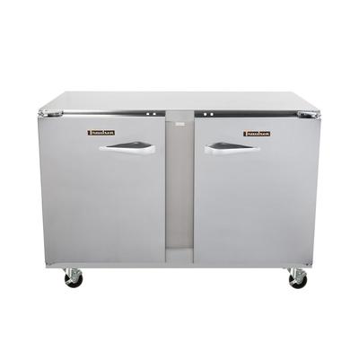 Traulsen ULT48-LR 48" W Undercounter Freezer w/ 2 Section & 2 Doors, 115v, Silver