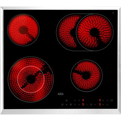 AEG Elektro-Kochfeld Kochfelder mit Bräterzone schwarz