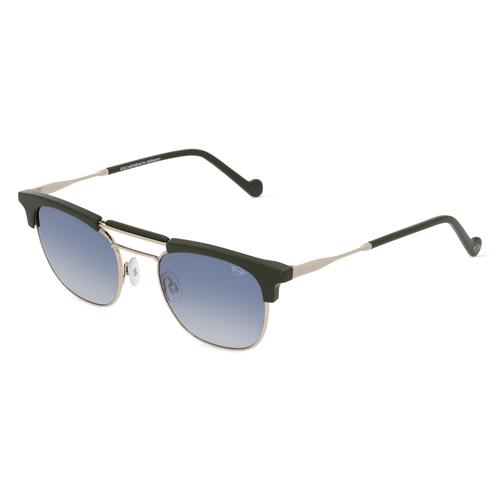 MINI EYEWEAR 747013 Herren-Sonnenbrille Vollrand Browline Metall-Gestell, grün