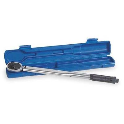 WESTWARD 4DA97 Micrometer Torque Wrench,1/2Dr