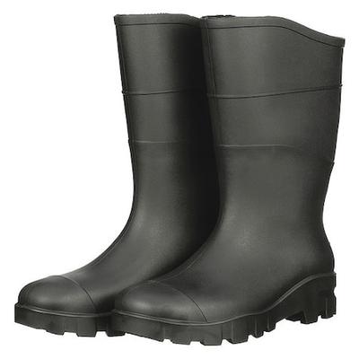 ZORO SELECT 21A578 Men's General Mid Rubber Boots, Steel Toe, 13" Height,